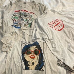 3 RE/DONE T-shirts